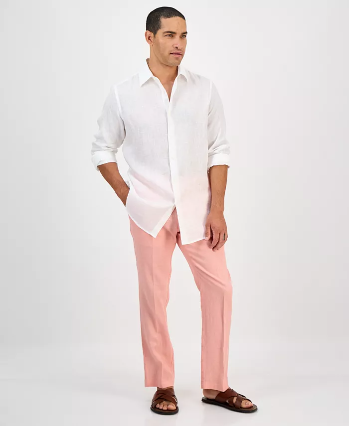 Men's 100% Linen Shirt - thumbnail 7