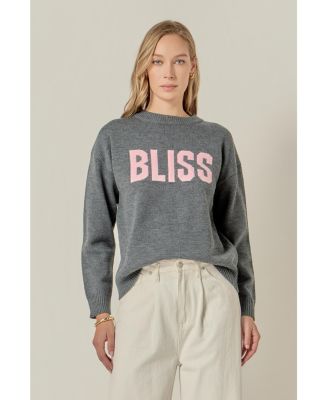 Women's Crewneck Statement Sweater