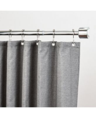 Adjustable Shower Curtain Rod 42” -72”, Spring tension Stainless Steel Telescoping Rod, Heavy Duty, Rust Resistant
