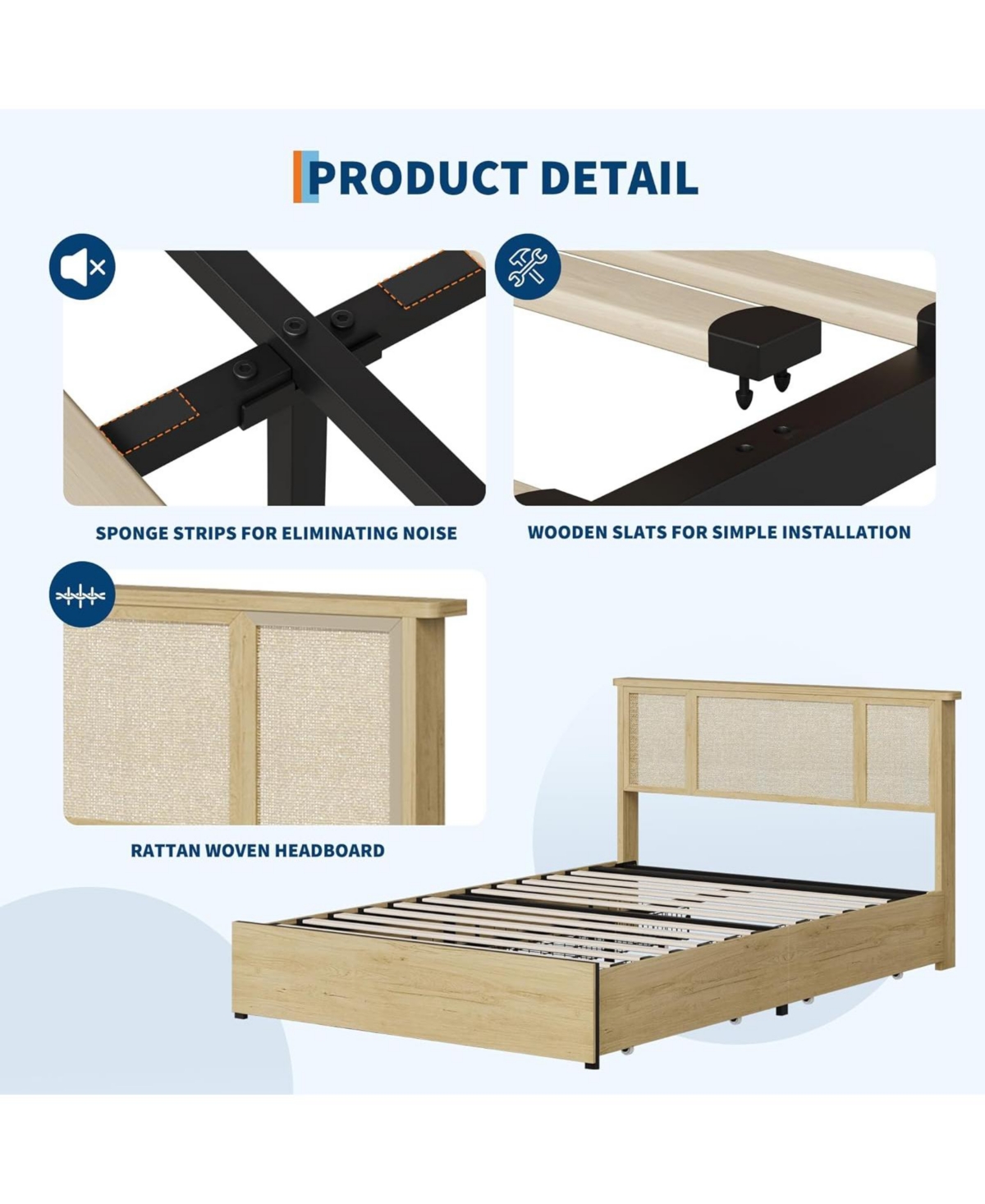 gaomon Full Size Bed Frame for Kids with Scallop Headboard, Cute Velvet Twin Bed for Girls, Boys