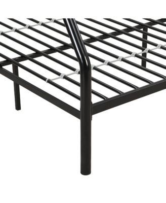 twin over full metal bunk bed with storage, no box spring needed, easy assembly, durable and space-saving.