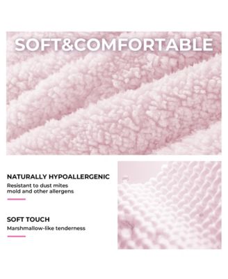 Twin Bed Frames Lamb Velvet Twin Beds Cute Platform Bed Frame for Girls, Boys,Sturdy Platform Bed