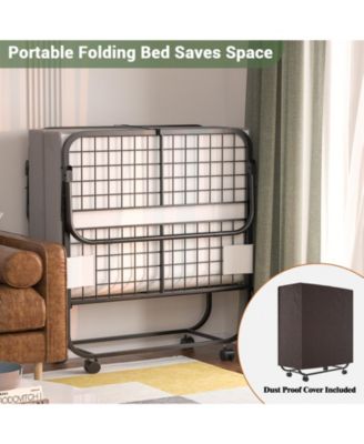 Foldable Rollaway Bed with Storage Cover