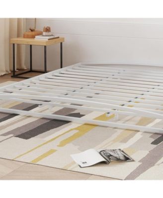 King Size 6 Inch Metal Platform Bed Frame Heavy Duty Strong Slat Support Underbed Storage
