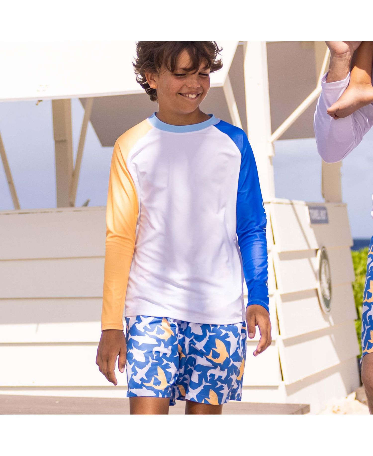 Big Boys Shark Squad Swim Short