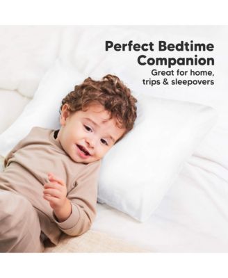 Toddler 2-Pack Waterproof Pillowcases for 13x18 Pillow, Soft Waterproof Pillow Protector Cover for Sleeping, Durable