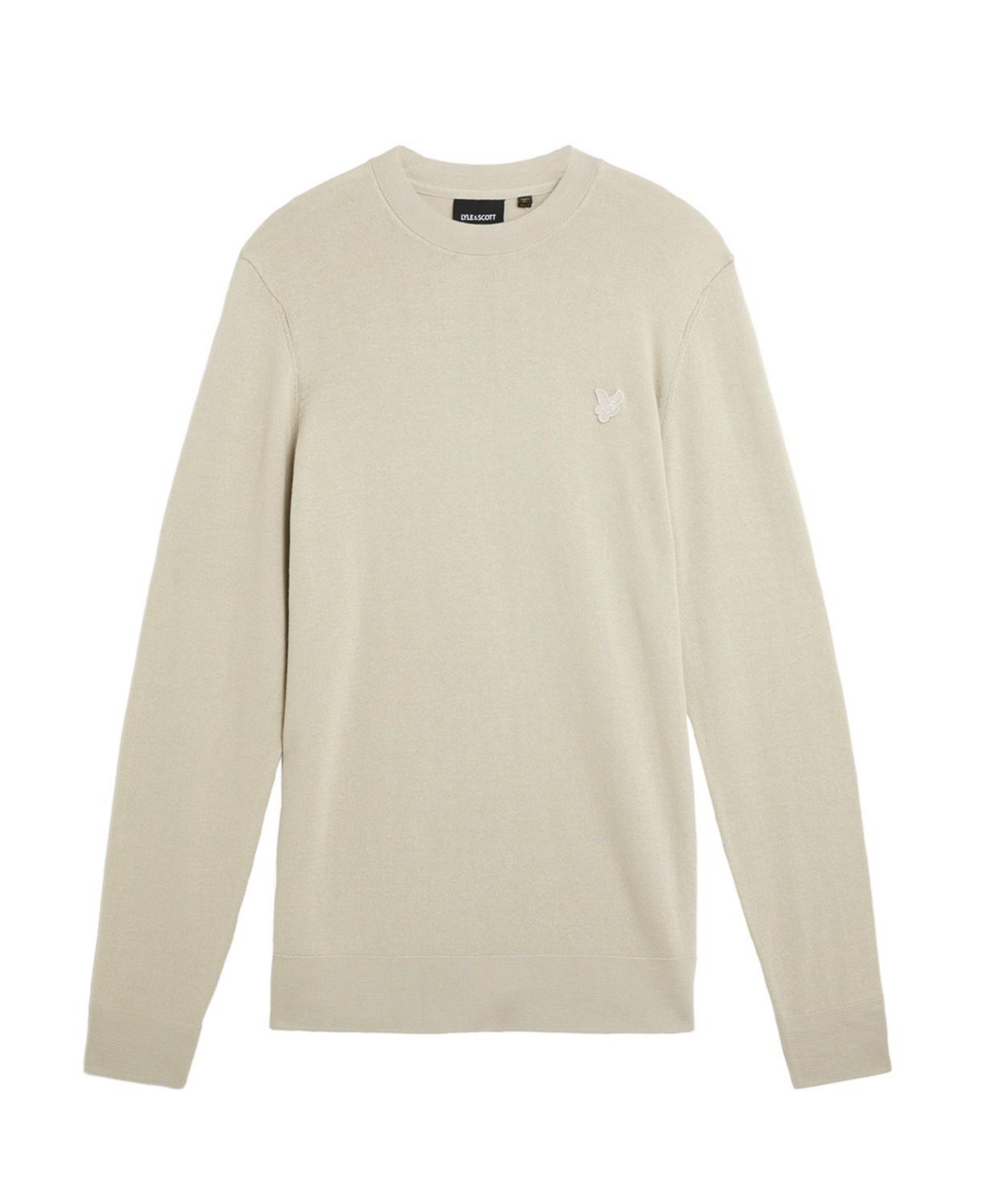 Lyle & Scott Men's Tonal Superfine Crew Neck Sweater