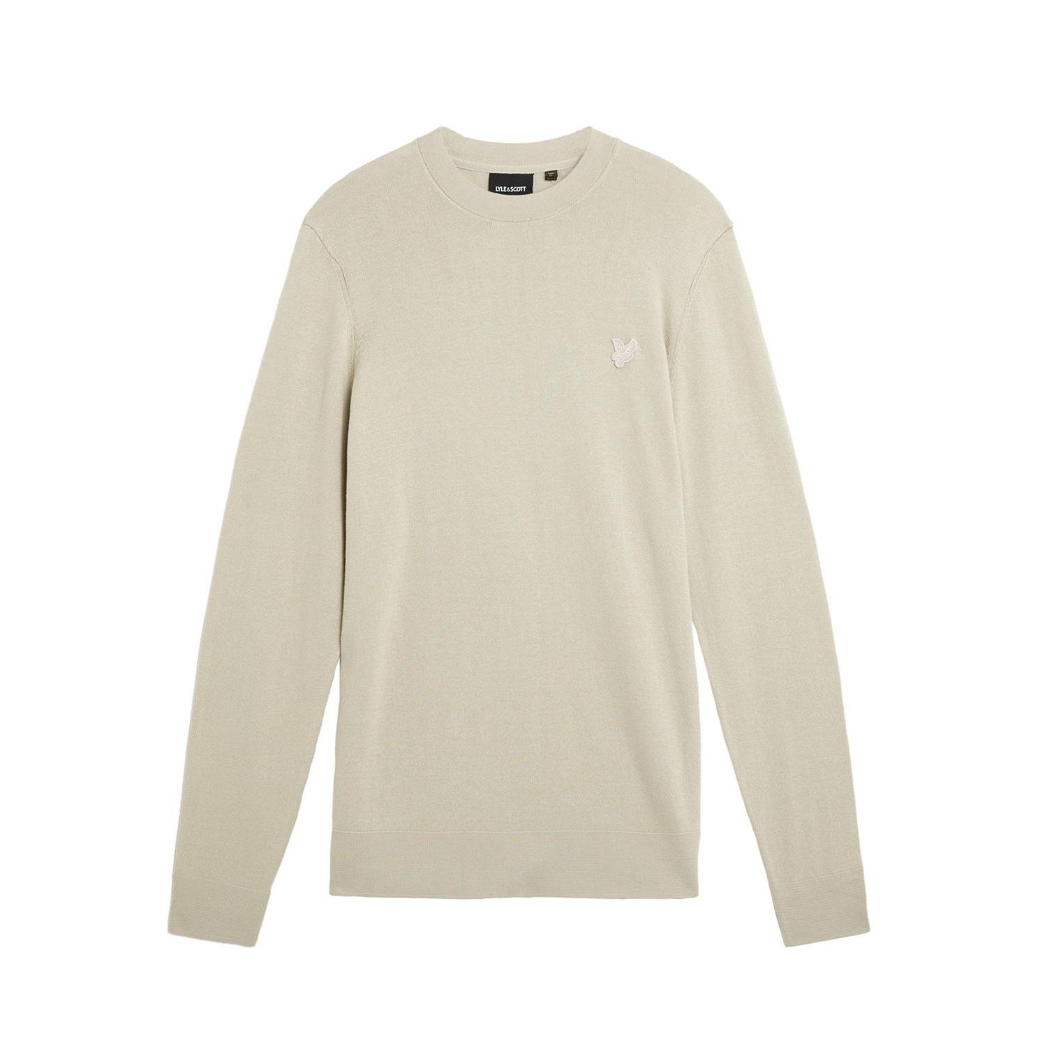 Men's Tonal Superfine Crew Neck Sweater