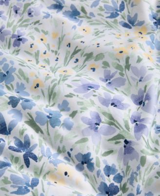 Meadow Floral 3-Pc. Comforter Set, Full/Queen