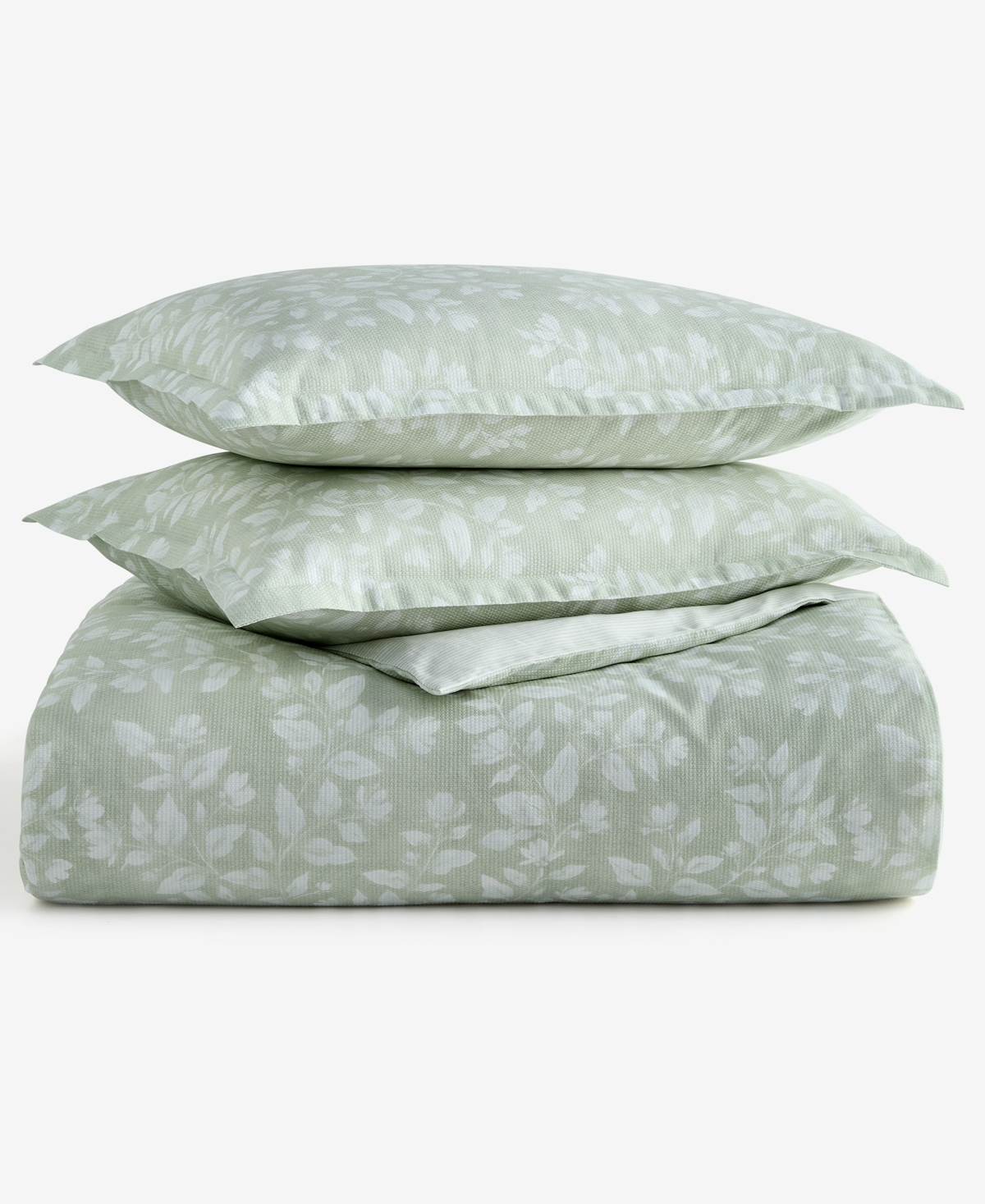 Charter Club Willow Print 3-Pc. Duvet Cover Set, Full/Queen