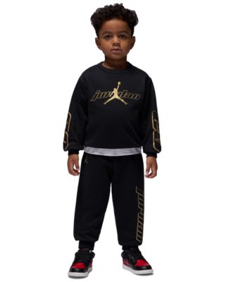 Boys' Toddler 2T-4T Crewneck Top and Pants, 2-Piece Set