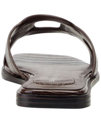 Women's Vienma Square Toe Flat Slip-On Sandals