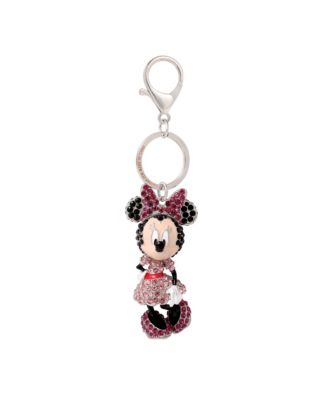 Minnie Mouse Crystal Pave Bag Charm Keychain – Officially Licensed
