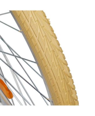 26-Inch Low Step Cruiser Bike with Passenger Seat & Dual Brakes, Free Bottle Holder