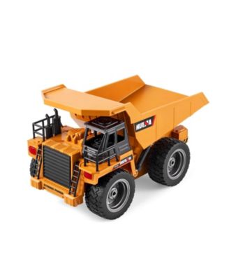 1:18 Scale RC Dump Truck with Metal Cabin & Working Headlights