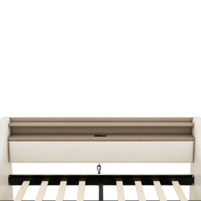 Twin Storage Daybed with USB Charging & LED