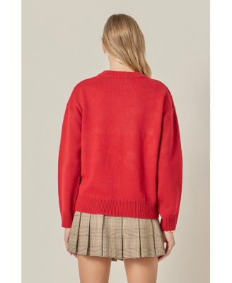 Women's Crewneck Statement Sweater