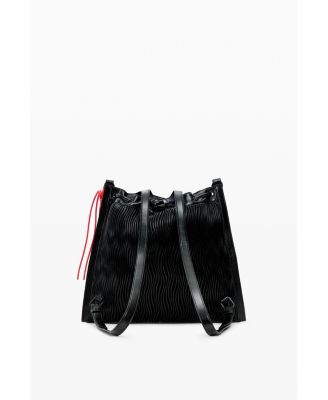 Women's Medium embossed backpack