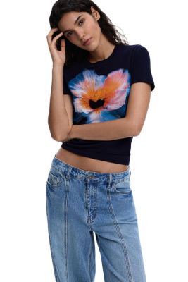 Women's Big Flower T-shirt
