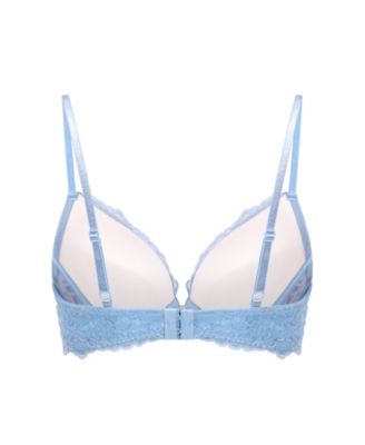 Hunkemoller Women's Marine Padded Push-Up Underwired Bra