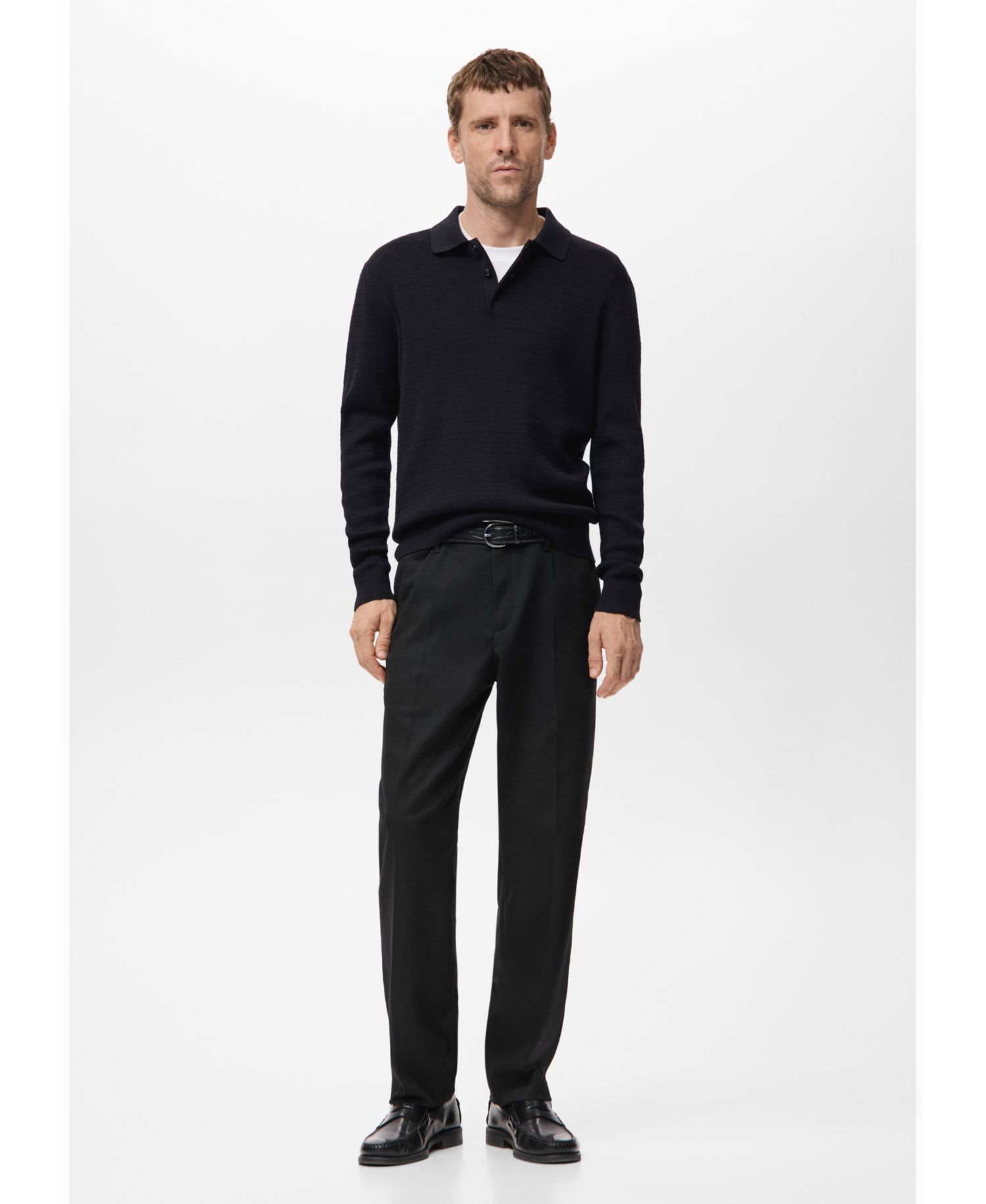 Men's Flowy Straight-Fit Pants