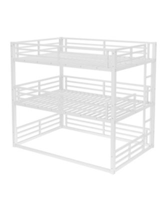 Streamdale Triple Bunk Bed, Metal, Heavy-Duty