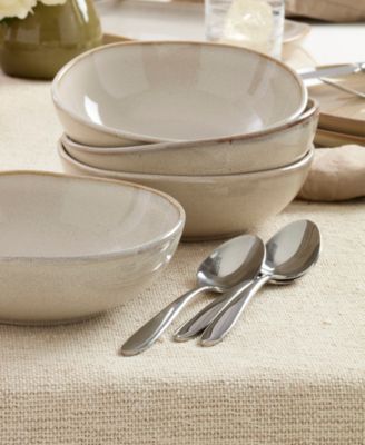 Mooncrest 65 Piece Everyday Flatware Set, Service For 12