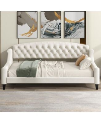 Modern Luxury Tufted Button Daybed,Twin