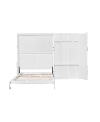 Queen Size Murphy Bed Wall Bed with Closet