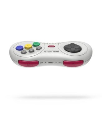 M30 2.4G Wireless Gamepad Controller for Sega Genesis Mini and Mega Drive Mini and Nintendo Switch - White