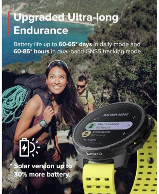 Vertical GPS Sports Watch with Sapphire Touchscreen, Heart Rate and Sleep Tracker