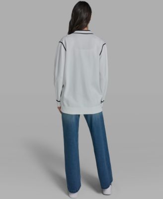 Women's Long-Sleeve Varsity Cardigan