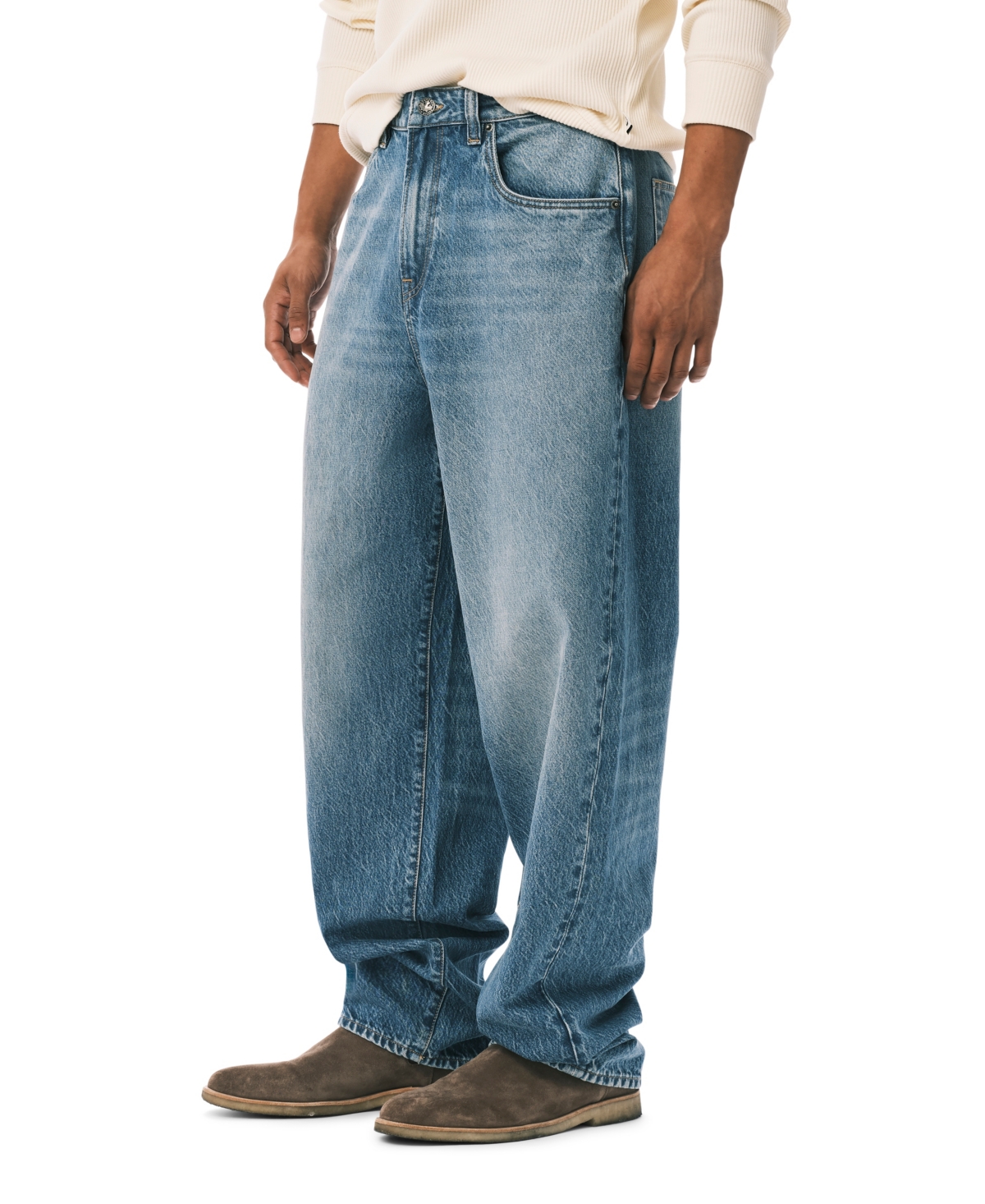 Buffalo David Bitton Men's Baggy-Fit Jeans