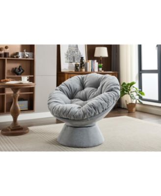 Oversized Swivel Accent Chair