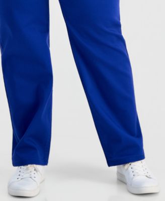 Plus Size Lexington High-Rise Straight-Leg Jeans