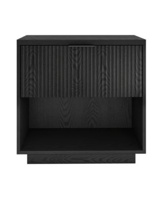 Karten 24" Wide Rectangular Fluted Nightstand