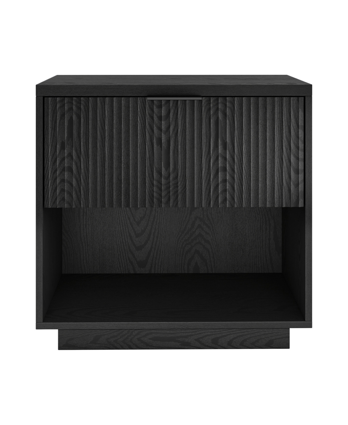 Hudson & Canal Karten 24" Wide Rectangular Fluted Nightstand