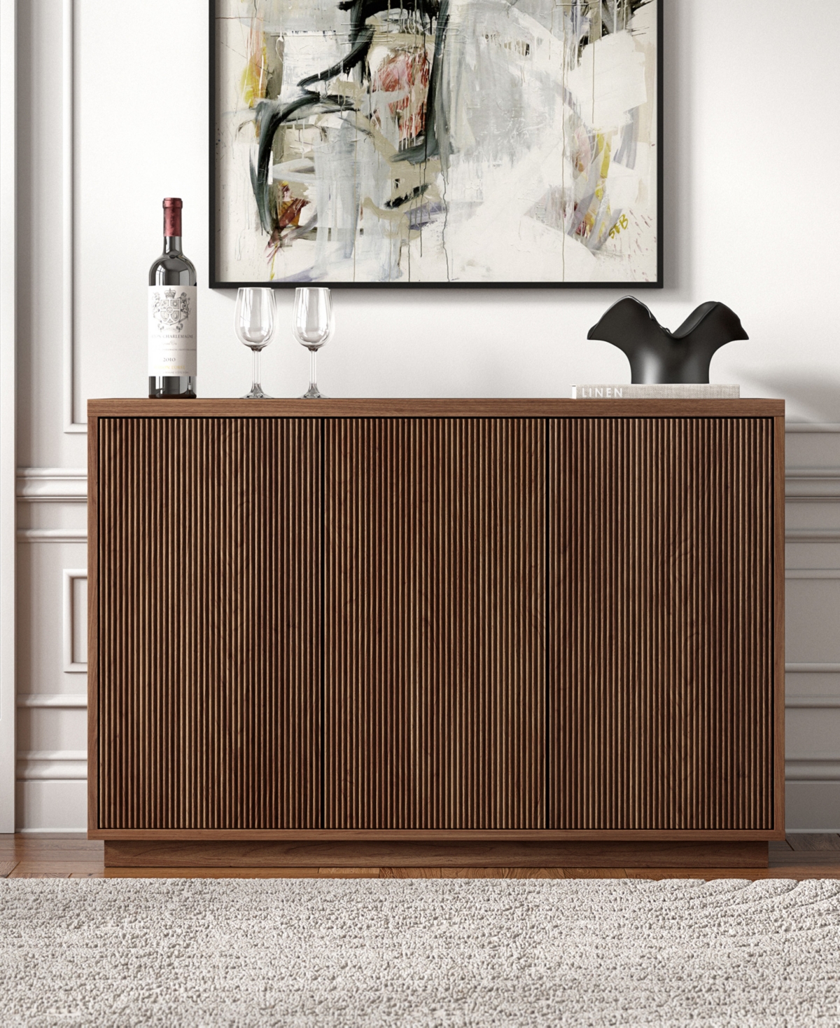 Hudson & Canal Alston 48" Wide Rectangular Buffet Table