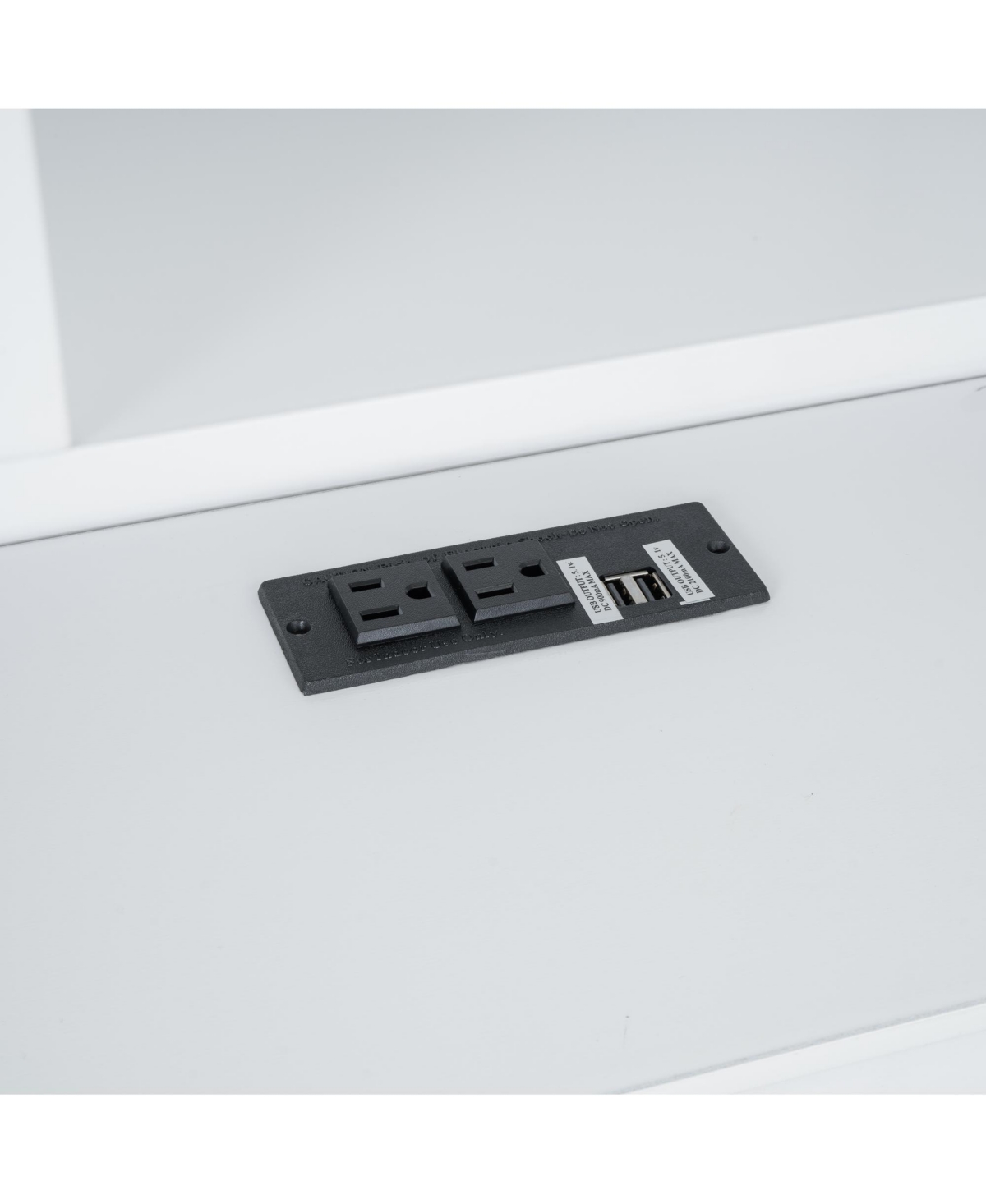 Streamdale Furniture Wood Platform Bed with Multi-storage Headboard, Usb and Drawers