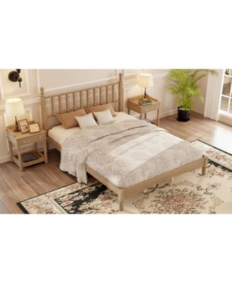Wood Platform Bed