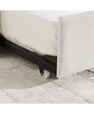 Twin Daybed with Trundle Linen Daybed
