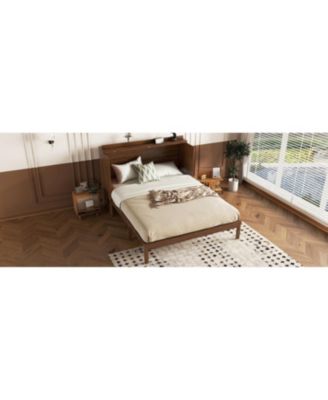 Queen Murphy Bed - Walnut