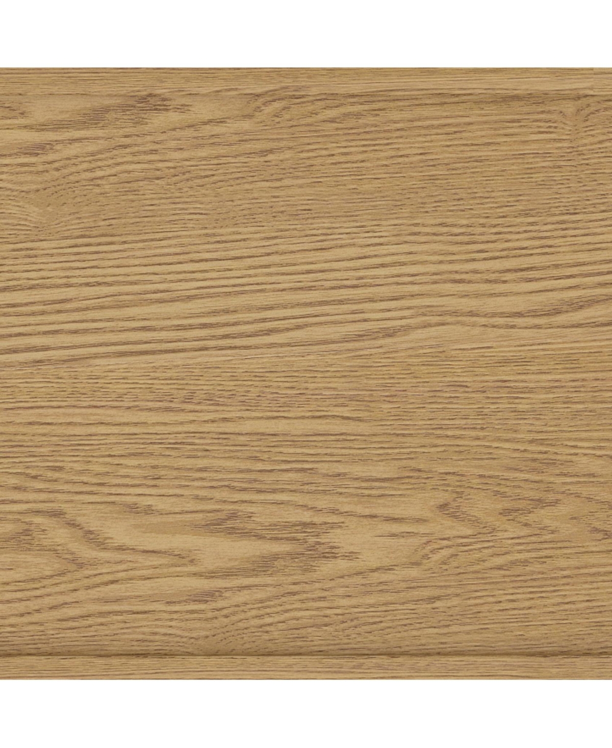 Streamdale Furniture Arched & Woodgrain 3-Shelf Bookcase