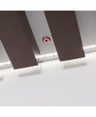 Queen Murphy Bed with Storage, Wine Rack & LED