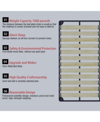 Streamdale Queen Upholstered Platform Bed, Velvet Headboard