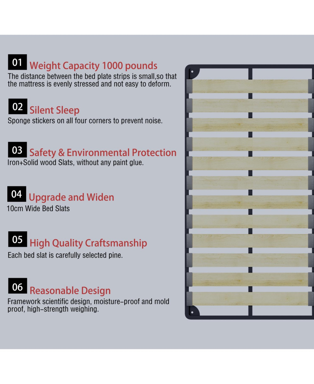 Streamdale Furniture Streamdale Queen Upholstered Platform Bed, Velvet Headboard