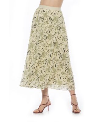 Women's Kesia Midi Pleated Skirt