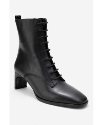 Women's Sudy Leather Lace Up Boot