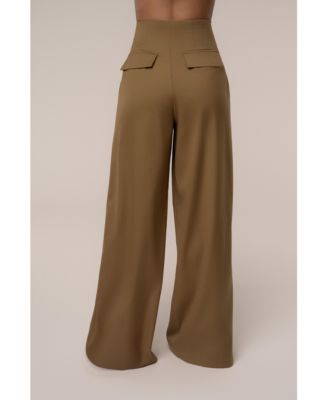 Women's Polished Pleat Trouser