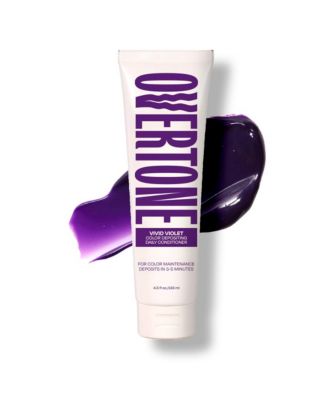 Overtone Color Depositing Daily Conditioner - 4.5 oz Tube - Vivid violet